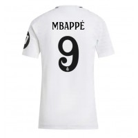 Echipament fotbal Real Madrid Kylian Mbappe #9 Tricou Acasa 2024-25 pentru femei maneca scurta